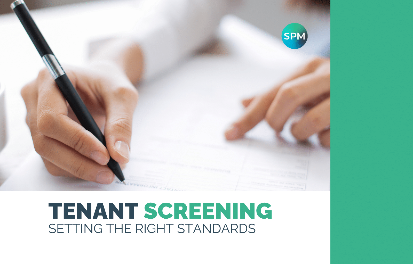 Tenant Screening - Setting the right standards